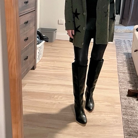 Vince Camuto Buttercup Collab Knee High Boots Size 7 Wide Calf - Picture 8 of 8